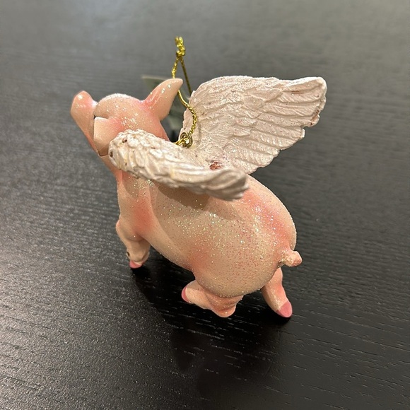 Kurt S Adler Flying Pig Ornament - Picture 7 of 9